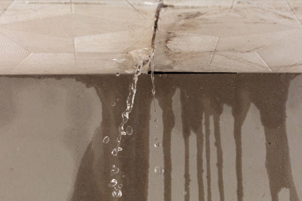 Professional Burst Pipe Cleanup technician working in Hampstead, MD